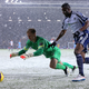 Illustration for article titled West Brom And Manchester City Played In A Real-Life Snow Globe Today